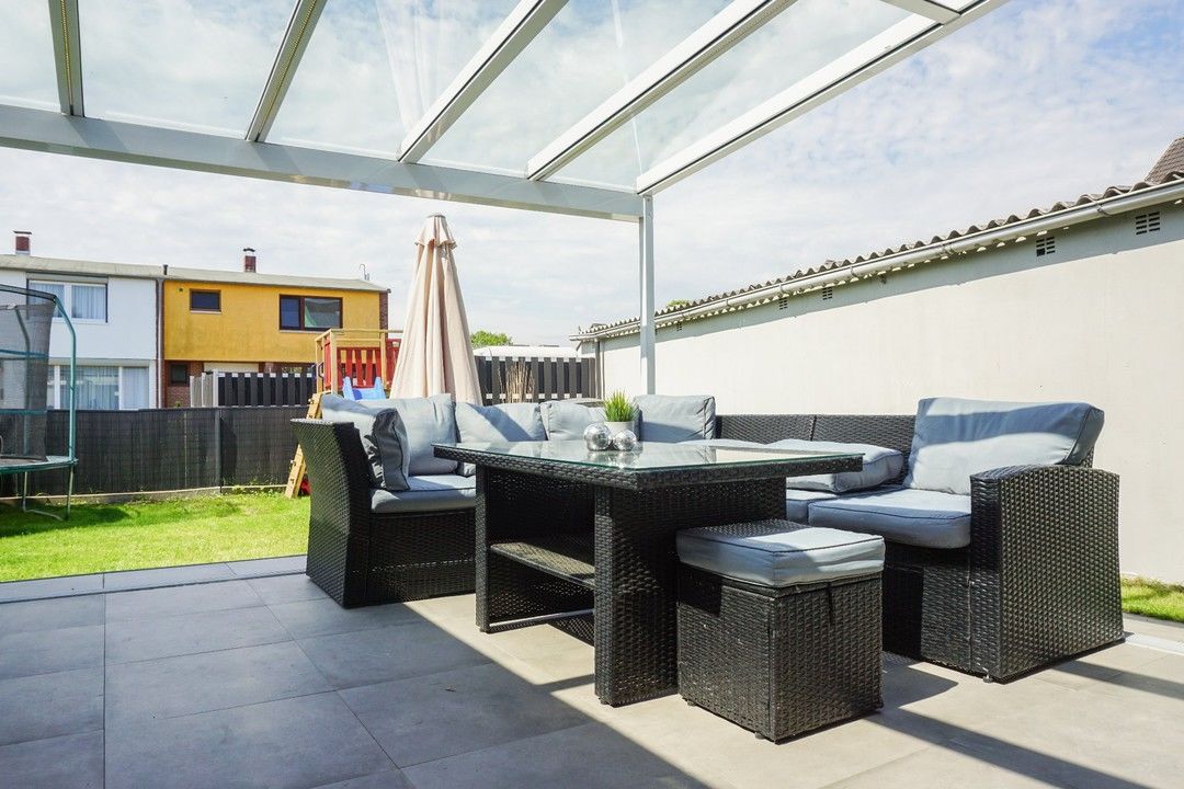 überdachte Terrasse