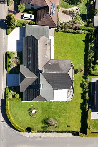 Draufsicht-Grundstück