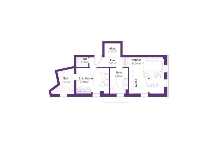 Wohnungsgrundriss