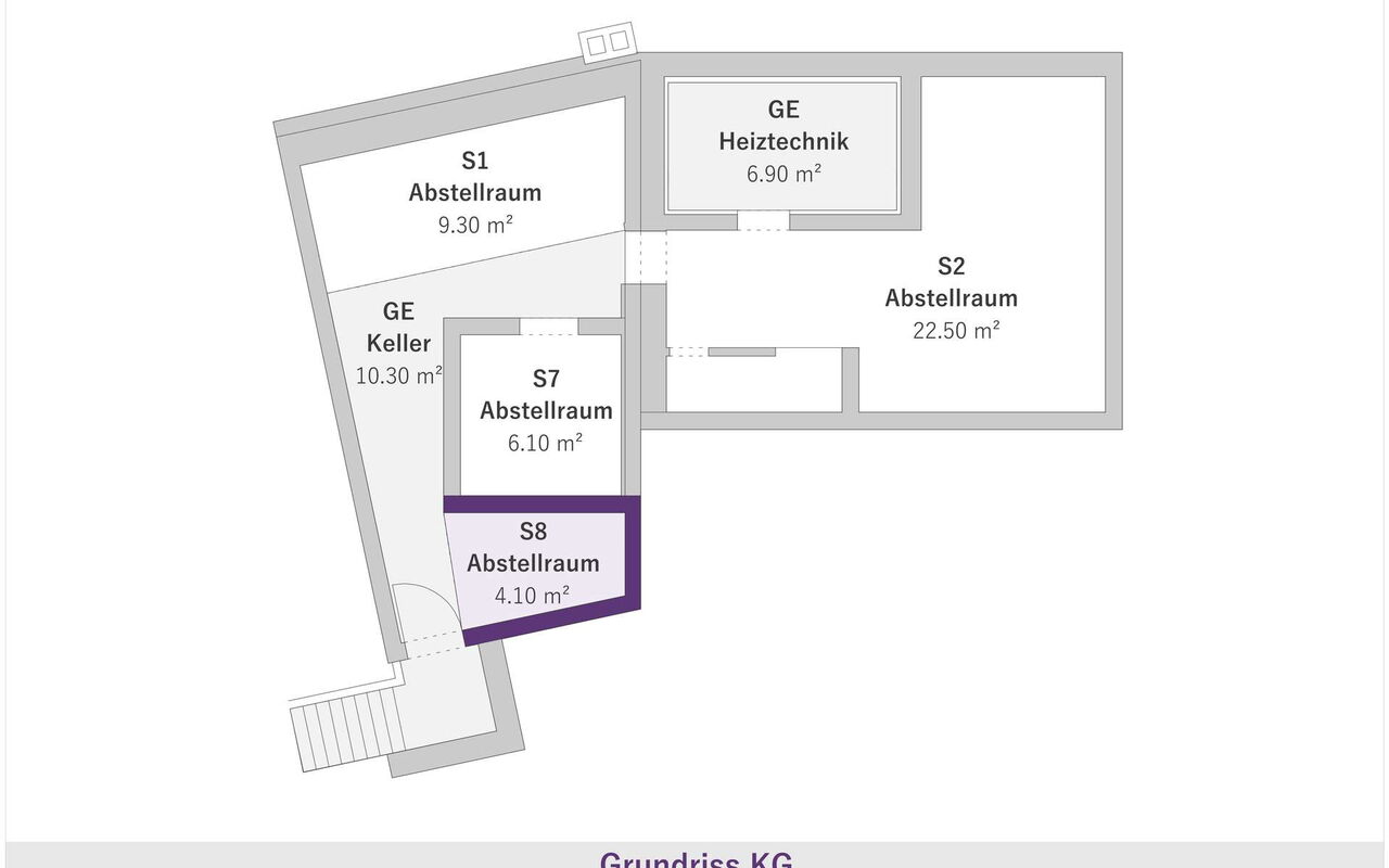 Kellergrundriss