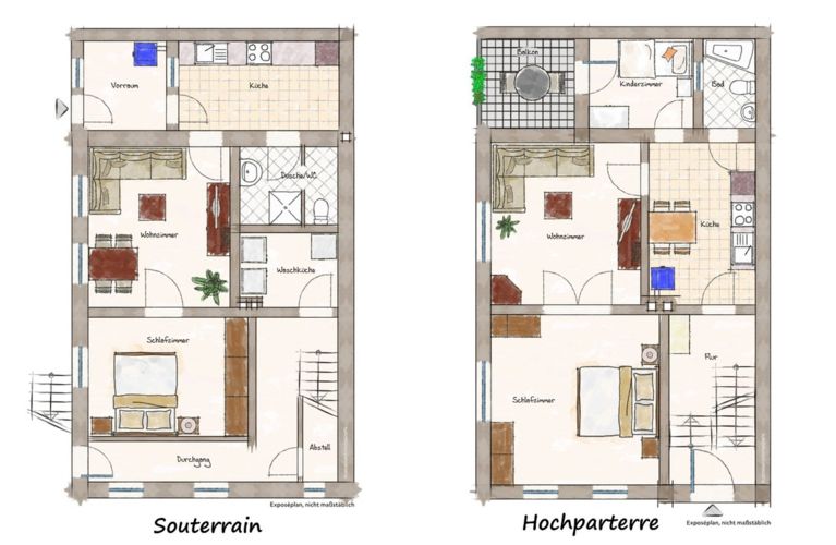 Souterrain && Hochparterre