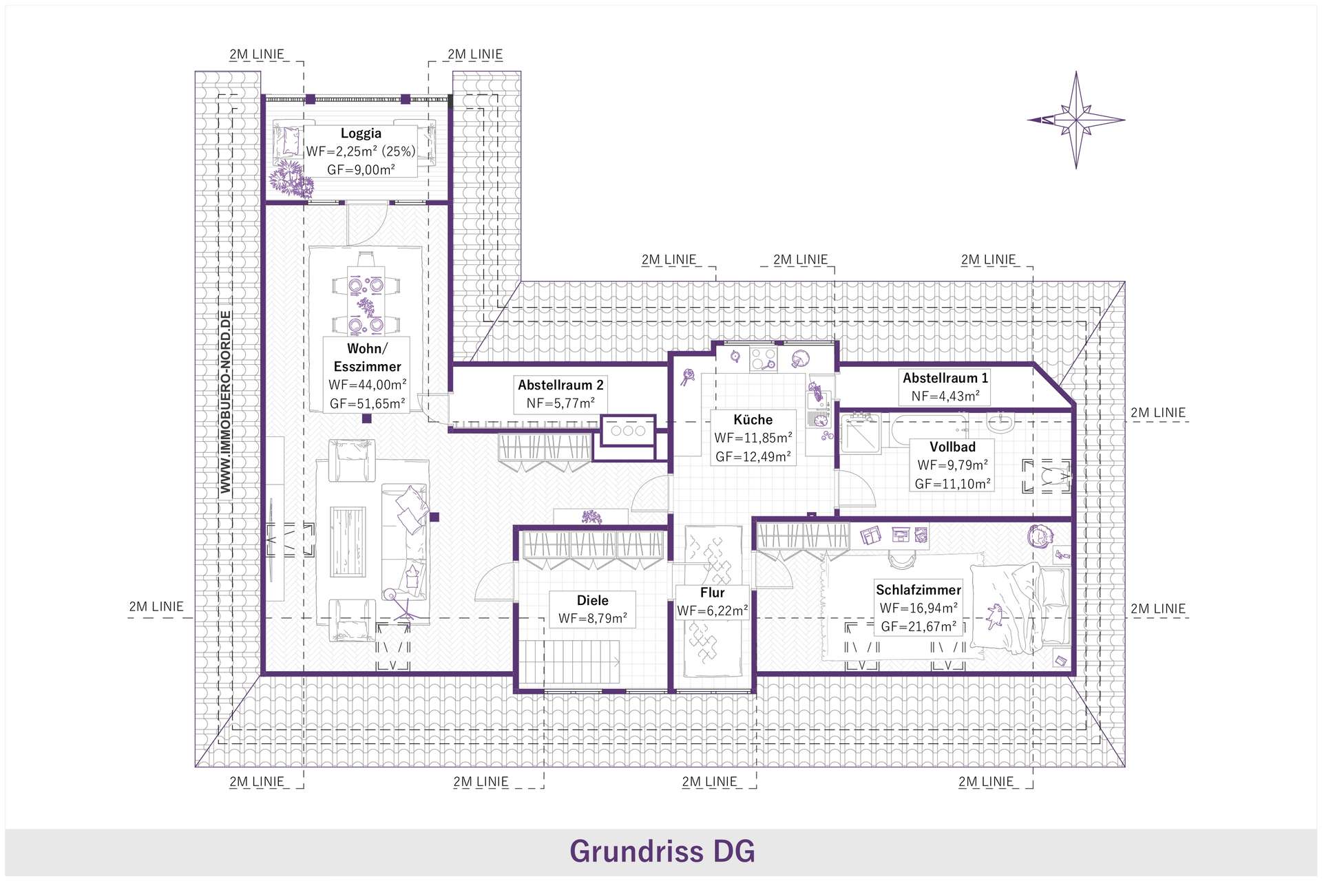 Grundriss Dachgeschoss
