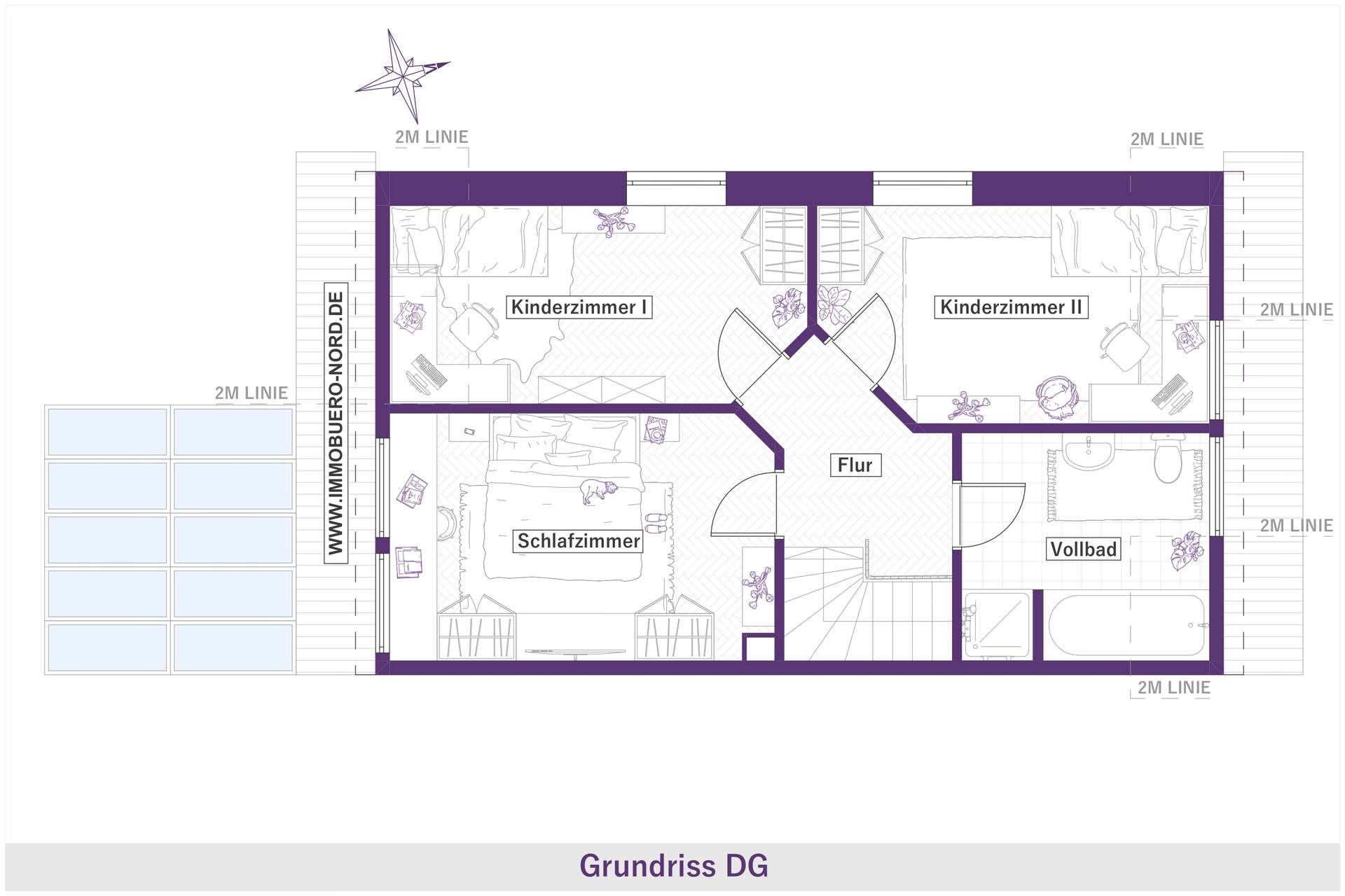 Grundriss Obergeschoss